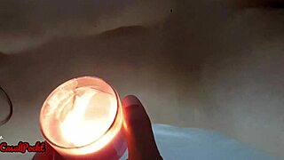 Girlfriend Screams During Hot Wax Massage And Sex In Hotel