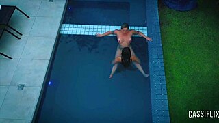 Can you resist my pool tease with friend's boyfriend?