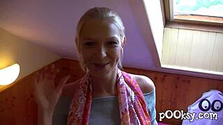 big teen amateur in french hardcore video