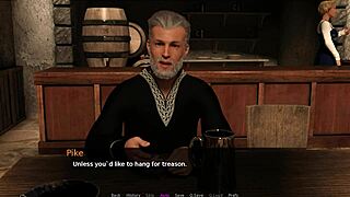 let's play knights tale part 2 with these blonde and redhead characters showing small tits.