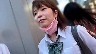 inked gothic chick gets jizzed on