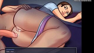 waking stepsister for hot cum inside action