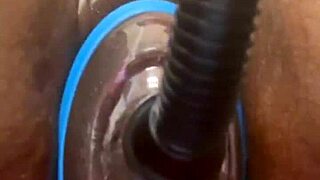 the pumpy pussy swollen from vibrator play