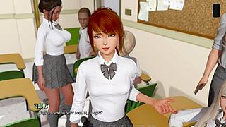 i play ripples part 9 as a cute japanese student in college