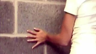 Slip into these cuffs, you naughty brunette boy