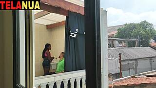 if my neighbor knew about this homemade doggystyle cumshot