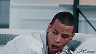 I watch the handsome businessman fuck that young hunk