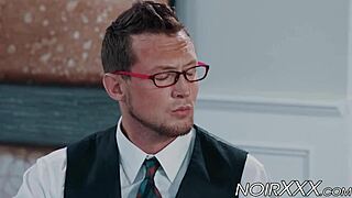 I watch the handsome businessman fuck that young hunk