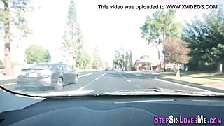 Mexican Stepsister Bent Over in Doggystyle POV Plowing by Teen