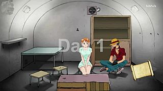 one piece animated series in 2d style with characters