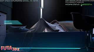 Horny blue-haired bitch craves futa cock in futa3dx.