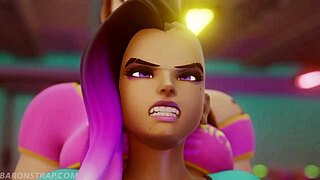 3d lesbian training in anime hentai style