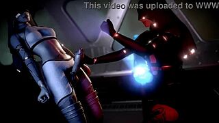 space handjob with telekinesis power