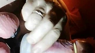 In the evening gym, he shows off his cock