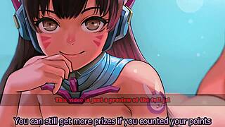 d va s edging game with light femdom and multiple endings