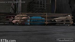 Why is angel crying during her punishment? Watch her tears flow.