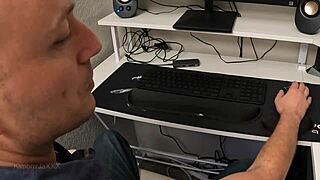 Blonde wife CHEATS with BBC, POUNDED before returning to caged cuck.