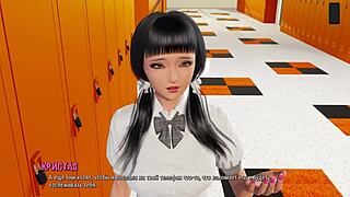 i play ripples part 9 as a cute japanese student in college