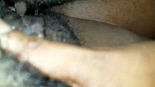 Rubbing my hard clit!