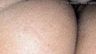 homemade couple engages in horny oral sex, husband licking wife's hairy pussy