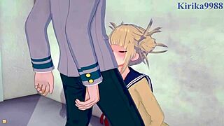 Himiko Toga and Izuku have intense sex in My Hero Academia hentai