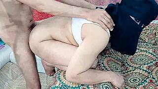 i love when my indian muslim wife wears hijab for hardcore anal sex in doggystyle.