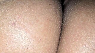 homemade couple engages in horny oral sex, husband licking wife's hairy pussy