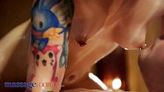 Massage Rooms Kylie Nymphette Blowjob Footjob And Romantic Big Dick Orgasm