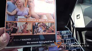 Cute teen jessii van riva in stairwell scene