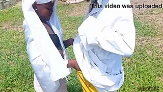 ijeoma bush fuck with strange man outdoor