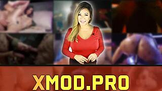 judy alvarez fucks the girl in this hot cyberpunk mod