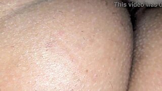 homemade couple engages in horny oral sex, husband licking wife's hairy pussy