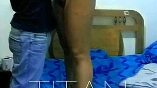 since no girlfriend, he hires a latina with big tits for valentine's hardcore sex