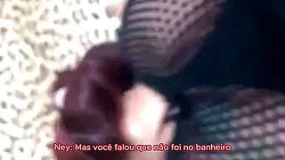 Brazilian Bruna Silva Hotwife Gives Her Ass and Insults Her Cuckold?