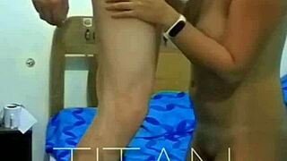 since no girlfriend, he hires a latina with big tits for valentine's hardcore sex