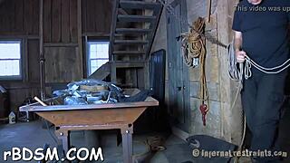 adorable blonde gal using sex tool on her perfect pussy