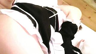 Watch me creampie my maid cosplay fuck buddy.