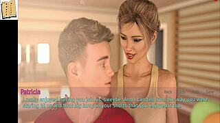 Wife and Stepmother in Hentai Game!