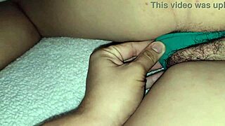 My girlfriend's first homemade video experience