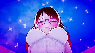 Horny Asian Girlfriend In 3D Dances For Big Cock. She Squirts And Gets Creampie In Muff Diving Scene.