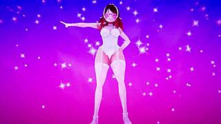 Horny Asian Girlfriend In 3D Dances For Big Cock. She Squirts And Gets Creampie In Muff Diving Scene.