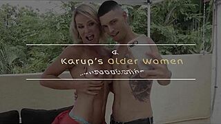 Cum Hungry Mature Blonde Gets Pussy Fucked