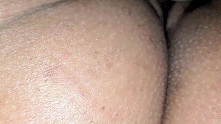 homemade couple engages in horny oral sex, husband licking wife's hairy pussy