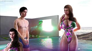 Apocalust - Cuckolds Insatiable Wife Likes Big Dick In Her Ass - Sex Scenes 3d Porn Games