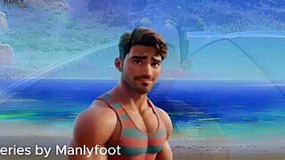 step gay dad series hints at clothing optional beach fun.