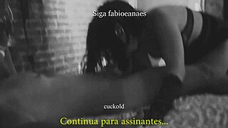 hotwife having a casual encounter with the eater in front of the cuckold