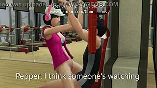 i do sexercise with my horny girlfriend at the gym