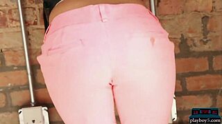 Milf Babes Lana James and Mosh Strip Nude for Playboy