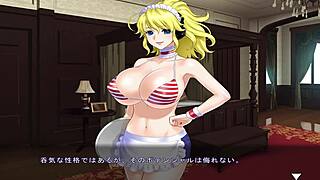 maid-san to boin game honey scene 5 english, i-i love it!