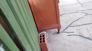 Stepsister Blows Me On Rooftop For Doggy Fuck